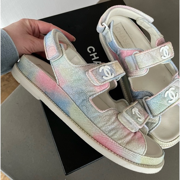 **sold Chanel 22c dad sandals - Picture 7 of 9